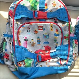 PB Lego Backpack and lunch box